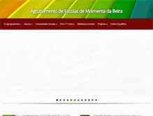 Tablet Screenshot of escolasmoimenta.pt
